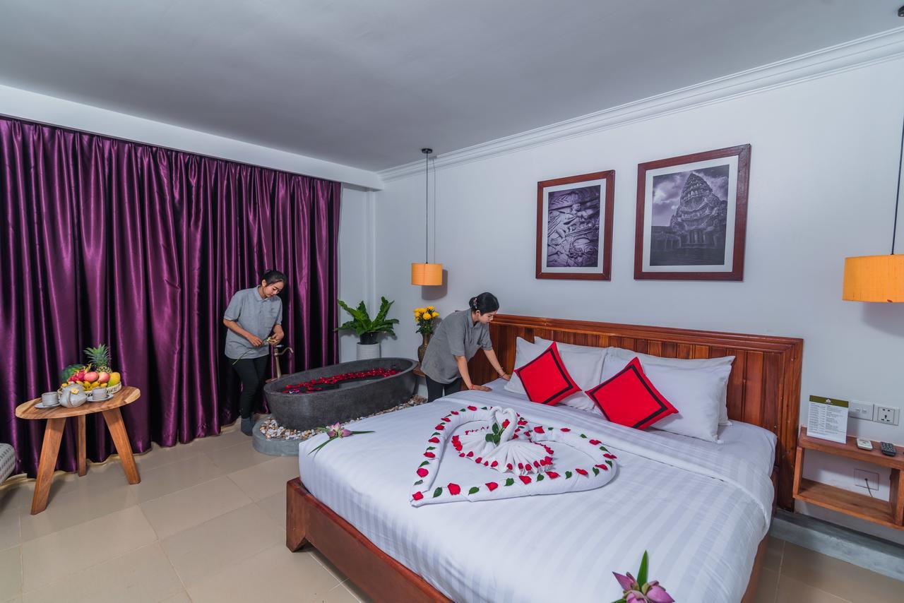 Mekong Angkor Deluxe Hotel Сием Реап Стая снимка